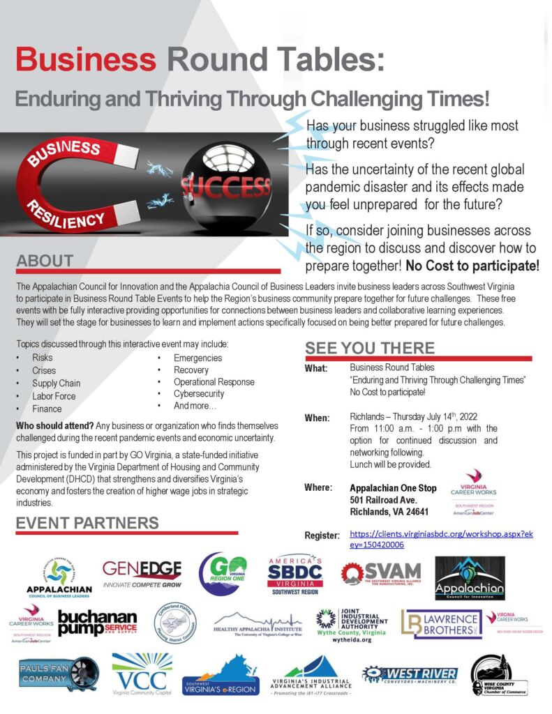 Business Resiliency Round Table